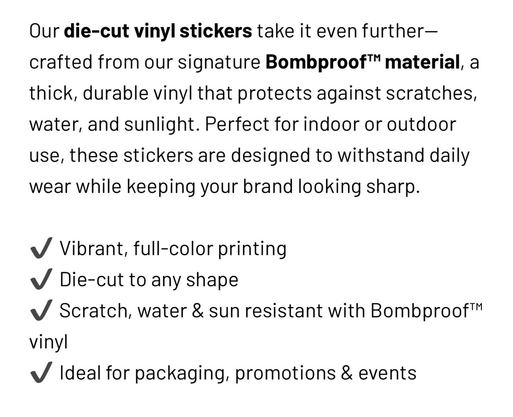 4 inch Vinyl Decal
